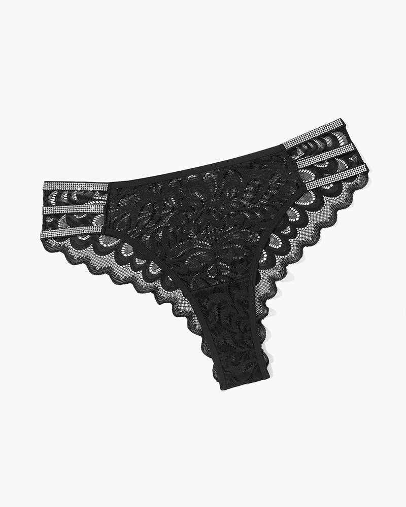 Lace Glitter Panty